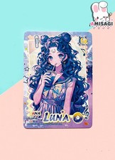 Sailor Moon Trading Card Game Luna Karte Anime Manga Kawaii Fan Made CDS-UR-06