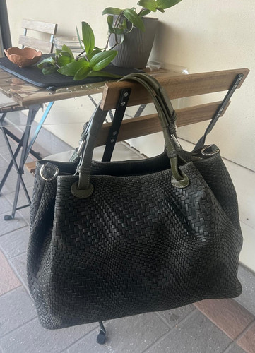 Echt leder tasche - echt,