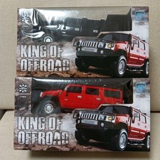 Ferngesteuertes Auto HUMMER H2 2er Set rot und schwarz Preisartikel