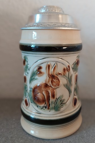 Sitzendorf porzellan bierkrug - sitzendorf,