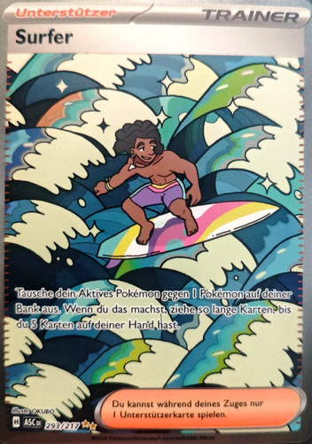 Pokemon surfer trainer sar - pokemon,