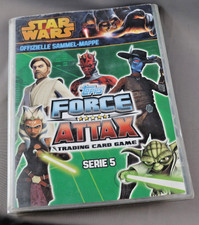Star Wars Offizielle Sammelmappe Force Attax Serie 5 mit Karten