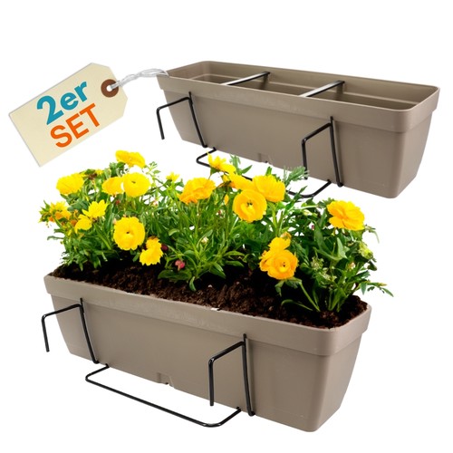 2er set blumenkasten balkon - 2er,