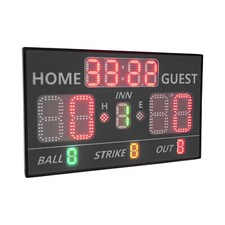 Anzeigetafel für Baseball-Spiele, tragbare elektronische digitale Anzeigetafel