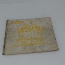 original Yamaha SR 500 Werkstatthandbuch Reparaturanleitung Handbuch 1978 A3430