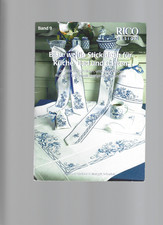 RICO DESIGN Bd.9 Blau/weiße Stickideen, Küche Bad und Garten, farbige Zählmuster