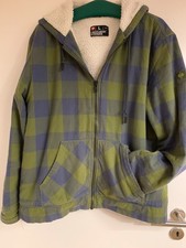 engelbert strauss Karo- Kapuzenjacke e.s.iconic Gr. L mit Faserpelz-Futter