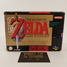 SNES Super Nintendo The Legend of Zelda: A Link to The Past OVP CIB PAL
