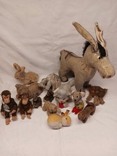 14 alte Stoff- und Steiff