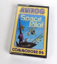 Commodore 64 C64 Spiel -- SPACE PILOT (Anirog) -- Tape Kassette