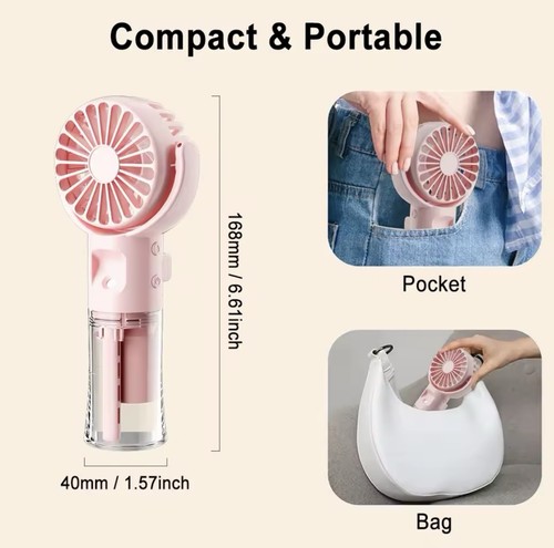 Portable mini mist fan - portable,