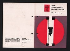 ILMENAU, Prospekt 1973, VEB