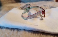 Modische Brille  Lila Strass NEU