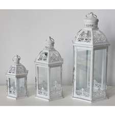 Metall Laterne Oriental 3er