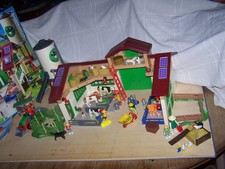 Playmobil Großer Bauernhof 5119 mit OVP, +Traktor, Kaninchenstall, Hühner