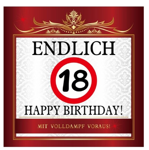 Aufkleber endlich happy - endlich,