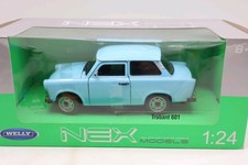 Welly 1:24 Trabant Trabbi 601 blau in OVP