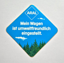 11x Original ARAL Aufkleber