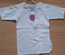 Erstlinghemdchen Wickelhemdchen  Säuglingshemd Vintage Gr 74 Baumwolle