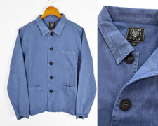 60s Stil Mitte Blau