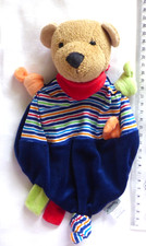 STERNTALER Schmusetuch Basti Ben Bär 25 cm dunkelblau Baby Schnuffeltuch