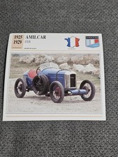 Amilcar CGS    - Geschichte &