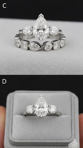 27ct lab created - 3,27ct.,