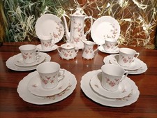 TIRSCHENREUTH Baronesse Kirschblüte - edles 21 tlg. Kaffeeservice / 6 Pers.
