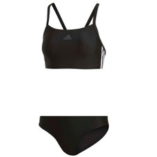 adidas Sport Fitness Sport-Bikini INFINITEX 3-Streifen schwarz-weiss Gr. 40 - 48