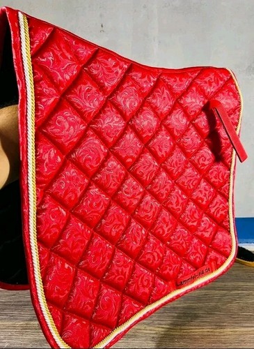 Schabracke rot barock dressur - schabracke,
