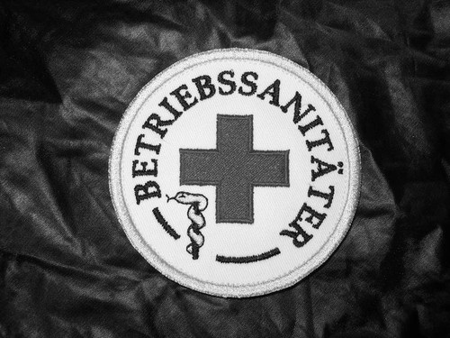 Betriebssanitäter rundemblem - ,