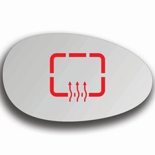 Spiegelglas Rechts Beheizbar