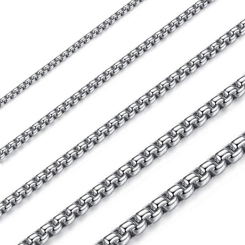 Venezianische silber kette - silber,