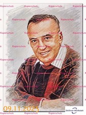 Heinz Schenk--2A233- -Druck auf Postkarte ohne Autogramm