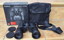 Auriol Fernglas 10x50 inkl. Tasche | 10-fach Vergrößerung | Sehfeld 120 m