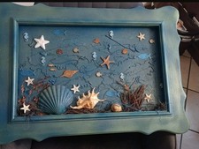 Wandbild Aquarium maritim 3 D Deko