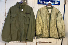 Orig. US Armee M/65 CW Field Jacket + Liner 1972 / 1974 Vietnam Gr. M #2005