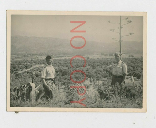 Foto soldaten auf kreta - wk,