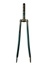 Gabel Türkis Silber Vintage Fahrrad 26” ⌀ 25,4mm 1” Gabelschaft Außendurchmesser