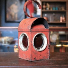 Vintage Eisenbahn Signallampe