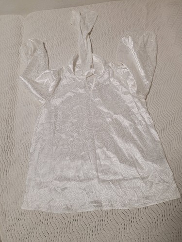 Damen satinbluse weiß - damen,