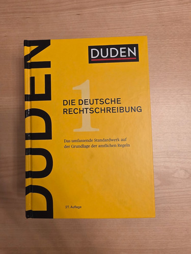 Duden auflage die - 27.,