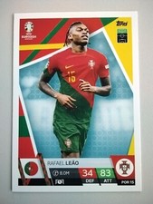 Topps Euro Germany 2024 Match Attax 24 Base Karte Portugal POR 15 Rafael Leao