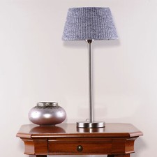 Tischleuchte Nickel Matt