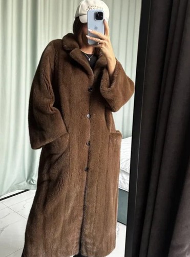 Women fendi coat - mink, s