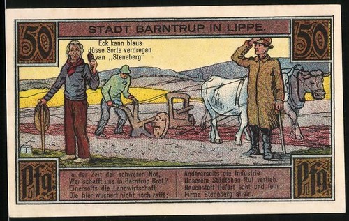 Notgeld barntrup 1921 - barntrup, 50