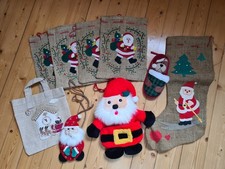 Jutebeutel Jutesack Nikolausstiefel Nikolaus Geschenkverpackung Nikolaus Plüsch