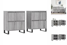 Sideboards 2 Stk. Grau Sonoma