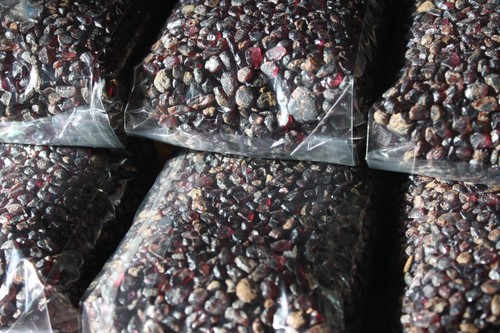 Granat chips indien 1 - ,, (1