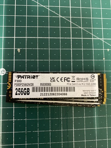 Patriot p300 256gb nvme - patriot, m.2